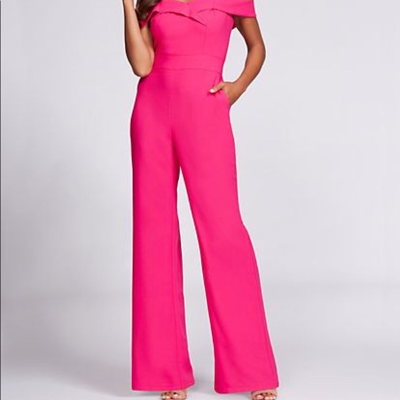 New York & Company Pants - GABRIELLE UNION  OFF-THE-SHOULDER JUMPSUIT NWT